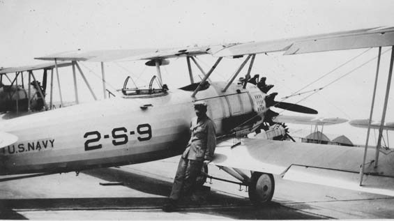 W.H. McMullen With Vought Corsair (Source: Barnes)